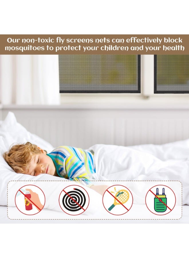 أوشيما شبكة شاشة الألياف الزجاجية, طائرة البعوض شبكة النافذة, شبكة شاشة الألياف الزجاجية النافذة, طائرة الحشرات شبكة حماية الشاشة للبعوض الأسود حماية العائلة من الحشرات - Image 4