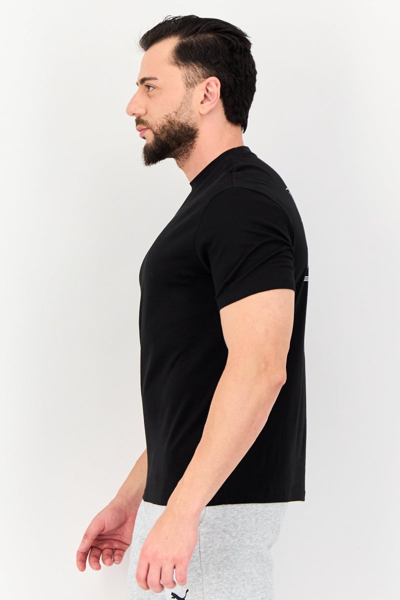 PUMA Men Sportswear Fit Short Sleeve Outdoor T-shirt, Black - Image 2