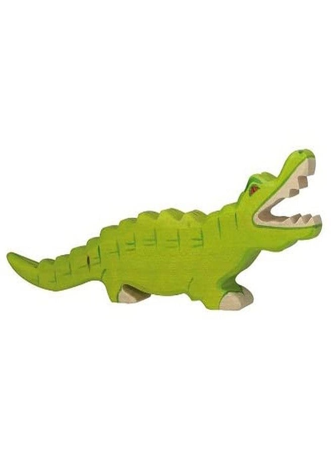 Goki Holztiger Crocodile Toy Figure