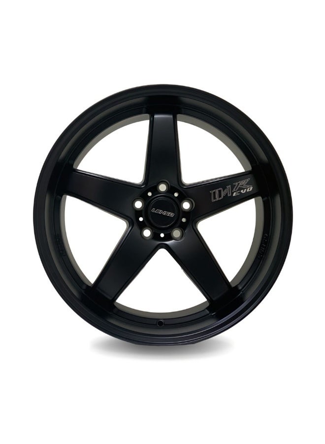 لينسو جنط D1R-EVO (D1E) مقاس 20x8.5 باللون الأسود الساتان - Image 2