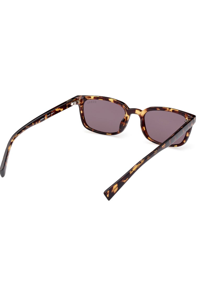 GUESS Unisex UV Protection Rectangular Shape Sunglasses - GU828452A50 - Lens Size: 50 Mm - Dark Havana - Image 5