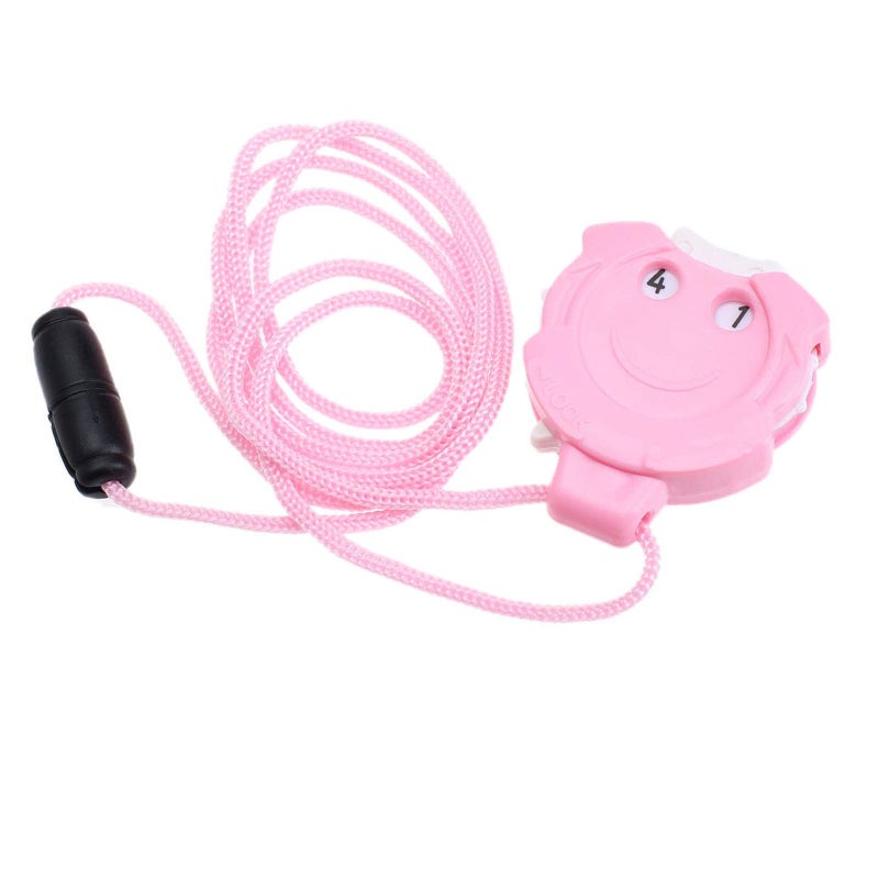 dophee Knitting Row Counters Mini Pink Plastic Knit Yarn Stitch Crochet Row Counter Knitting Needle Marking Tool
