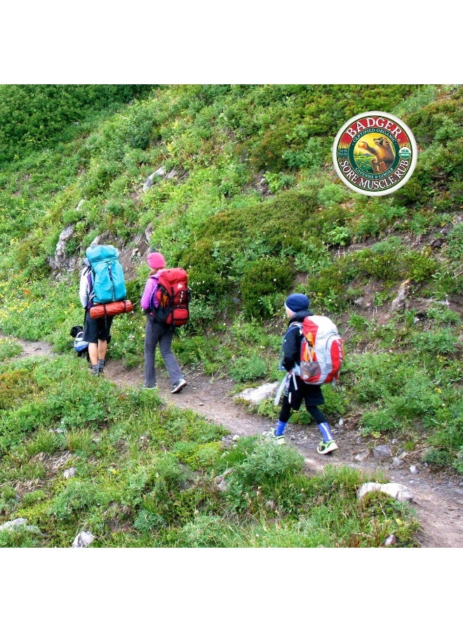 Badger - Sore Muscle Rub, Cayenne Pepper and Ginger, Organic Sore Muscle Rub, Warming Balm, Muscle Relief Balm, Warming Muscle Rub, Sore Muscle Balm, 2 oz - Image 3