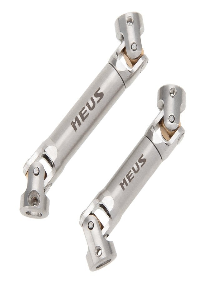MEUS RACING Ascent 32 Driveshaft Front Rear Drive Shaft for 1/32 Redcat Ascent-32 RC Crawler Upgrades (Silver) - Image 4