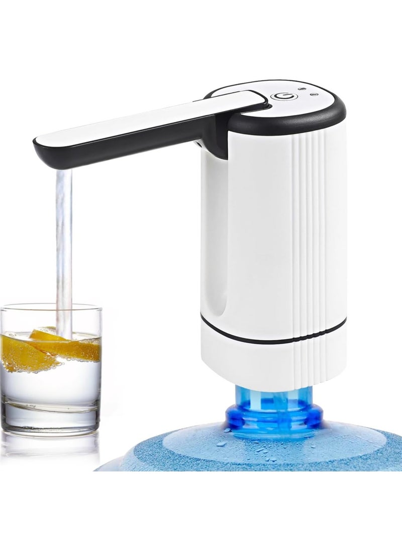 NextWave Electric Water Dispenser Pump – USB Rechargeable, Automatic Flow Control, 5 Gallon Bottle Compatible, Ideal for Home & Office  - Image 1