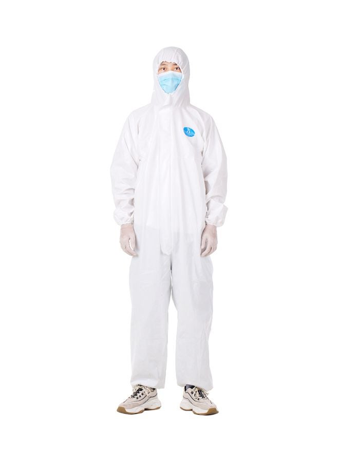 بدلة عزل للاستخدام مرة واحدة . أبيض/أزرق XXXL - Image 1