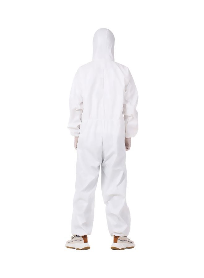 بدلة عزل للاستخدام مرة واحدة . أبيض/أزرق XXXL - Image 2