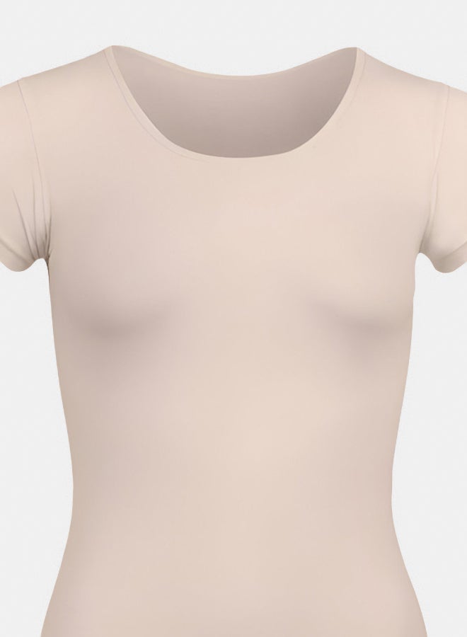 Silvy Lycra Lucy Half Sleeves Round Neck Top For Women - Image 2