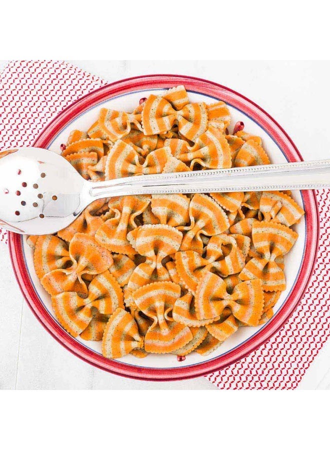 Restaurantware Met Lux 12.5 Inch x 2.75 Inch Serving Spoon, 1 Perforated Catering Spoon - Polished Finish, Dishwasher-Safe, Silver Stainless Steel Buffet Spoon, Serving Utensil For Parties, Catering - Image 3