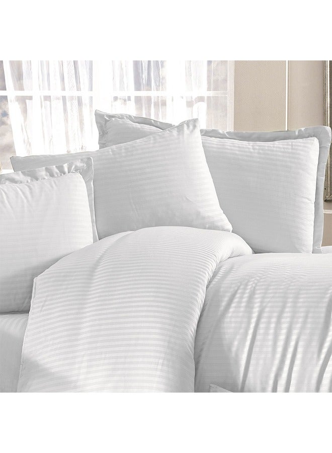 In-House Hotel Bedspread - White - Double Size - Image 2