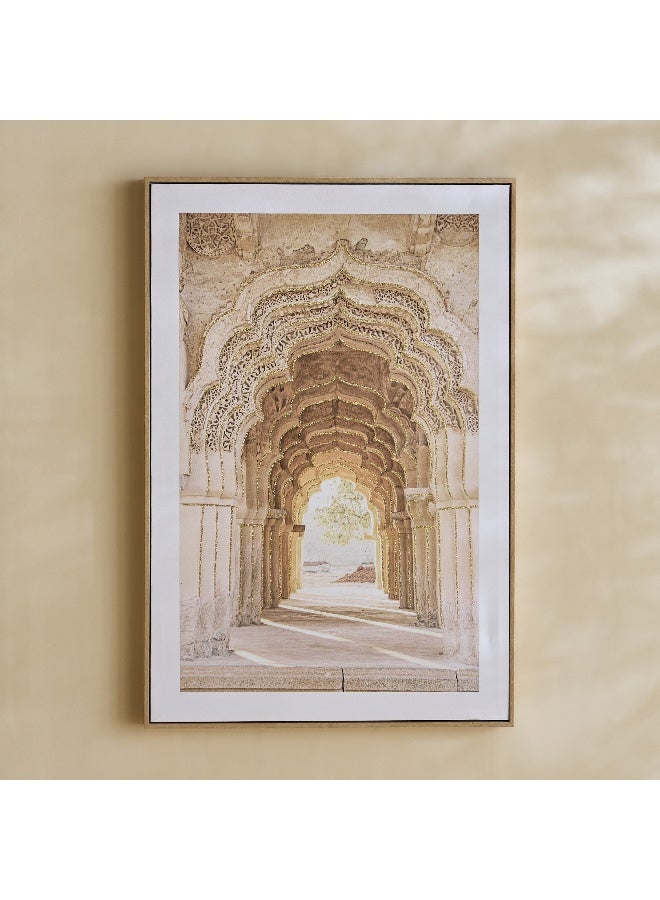 Home Box Onyx Glitter Framed Wall Art - 62x4x92 cm - Image 2