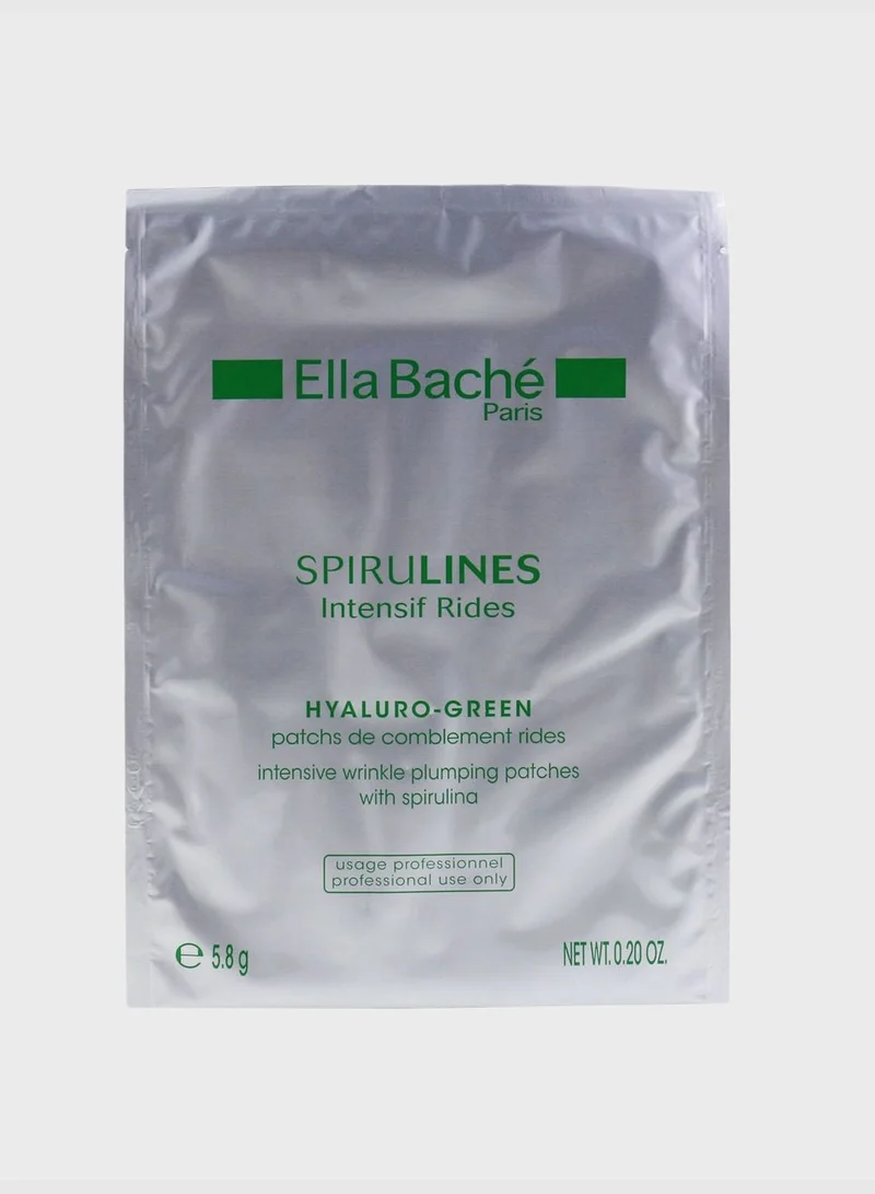 Ella Bache Spirulines Intensif Rides Hyaluro-Green Intensive Wrinkle Plumping Patches (Salon Product)