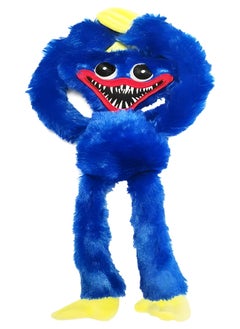 MAGIC VAULT Huggy wuggys  Cartoon Plush Toy, 15.8 in (Blue)  - Image 3