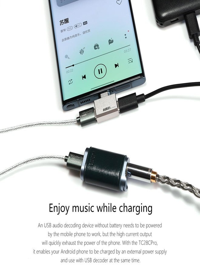 Linsoul DDHIFI TC28C Pro USB-C to USB-C OTG Lightweight Power Adapter Converter - Image 3