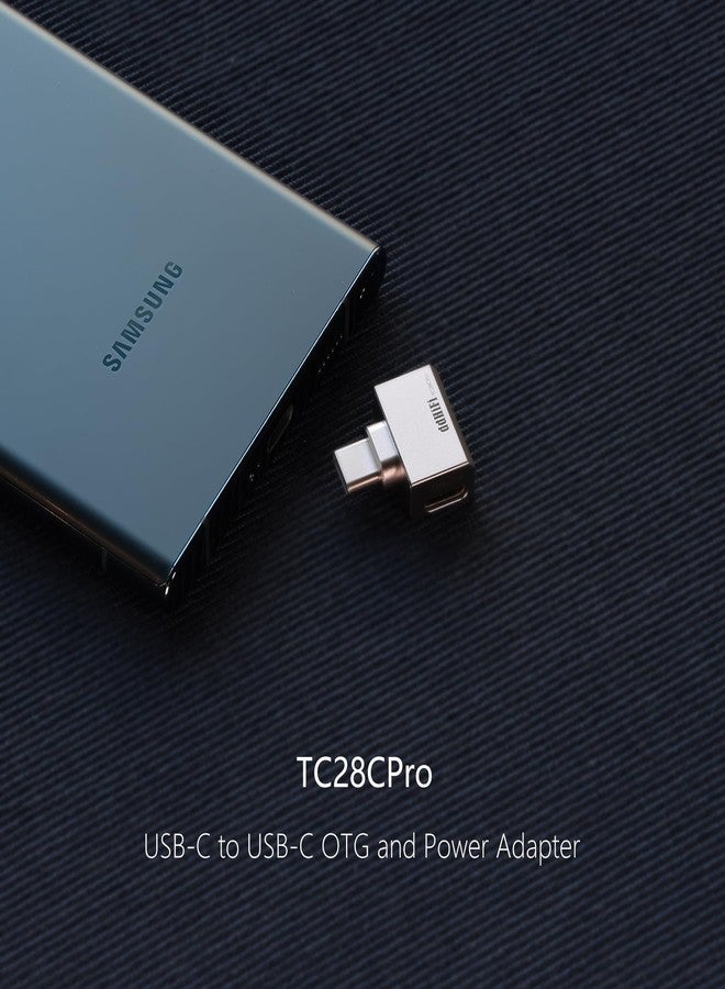 Linsoul DDHIFI TC28C Pro USB-C to USB-C OTG Lightweight Power Adapter Converter - Image 2