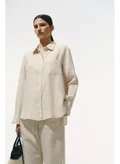 H&M Beige Dusty Light