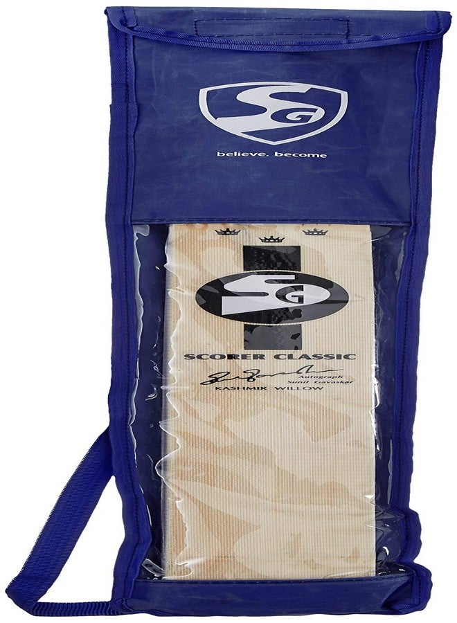 إس جي مضرب كريكيت إس جي سكورر كلاسيك للرجال والأولاد (بيج، مقاس -5) | الخامة: خشب الصفصاف الكشميري | خفيف الوزن | غطاء مجاني | جاهز للعب | مناسب للاعبين المتوسطين | مثالي للكرة الجلدية - Image 5