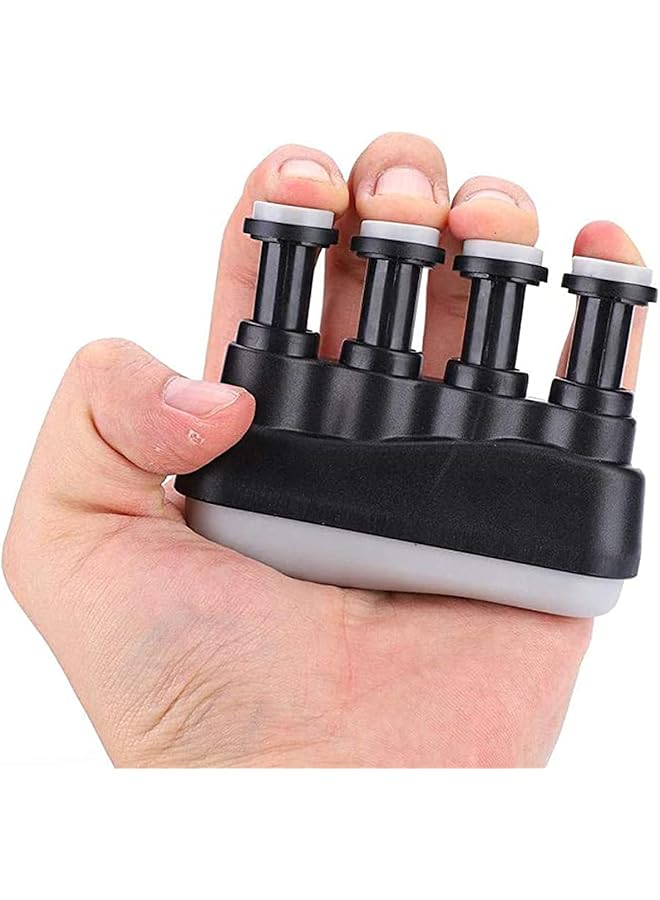 KASTWAVE Guitar Finger Exerciser Grip Hand Strengthener Finger Strengthener for Musicians Ukulele or Physical Therapy Silicone Pad Tension - Image 1