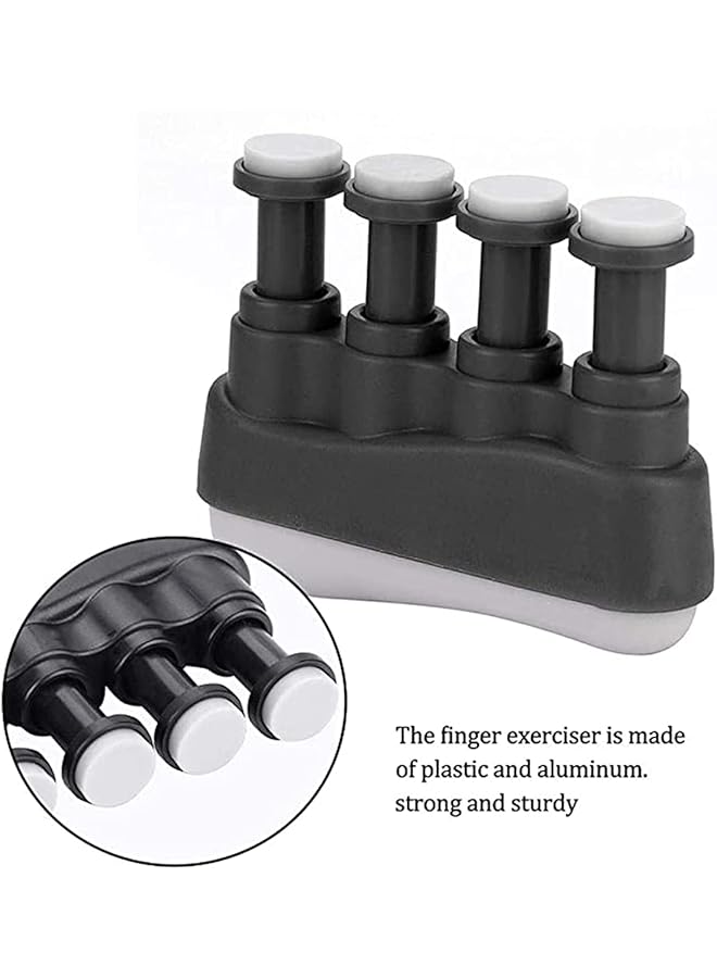 KASTWAVE Guitar Finger Exerciser Grip Hand Strengthener Finger Strengthener for Musicians Ukulele or Physical Therapy Silicone Pad Tension - Image 3