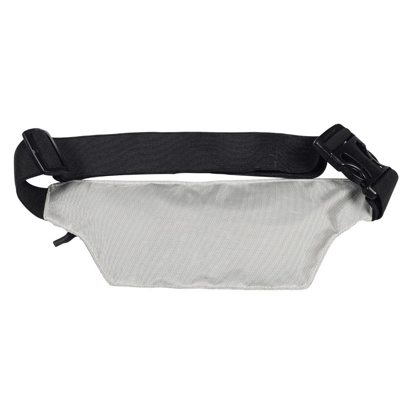 DIVULGE Running Belt Waist Pouch Bag Waist Pouch Bag to Carry Mobile Phone (Silver) - Image 2