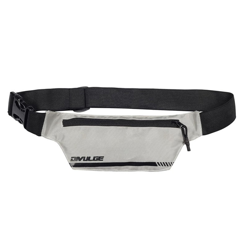 DIVULGE Running Belt Waist Pouch Bag Waist Pouch Bag to Carry Mobile Phone (Silver) - Image 1