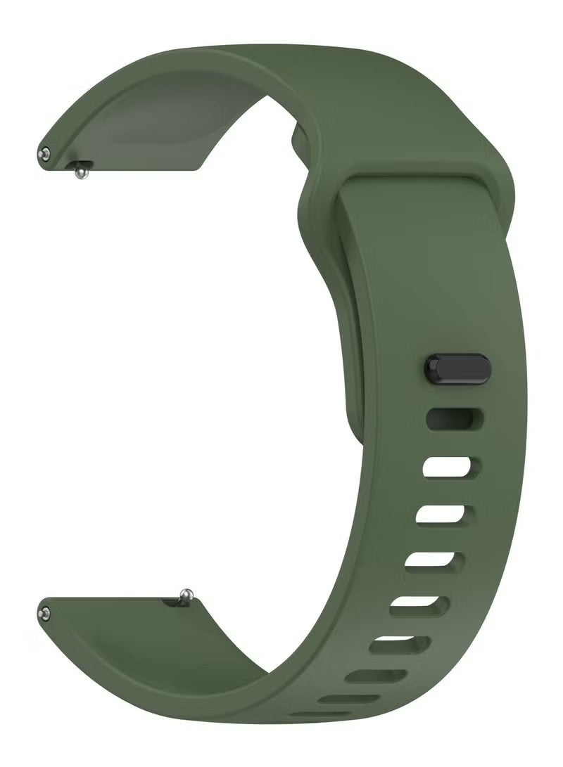Silicone Strap Compatible with Redmi Watch 5 Active/Redmi Watch 5 Lite(Green) - Image 1
