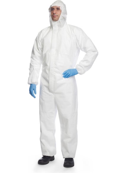 Ansell Dupont™ Proshield® 20 White Disposable Coverall 