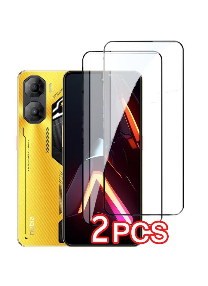 Generic 2 Pack Screen Protector Tempered Glass for ZTE Nubia NEO 3 5G , Full Coverage HD Anti-Scratch Bubble-Free Tempered Film with High Response  - Image 1