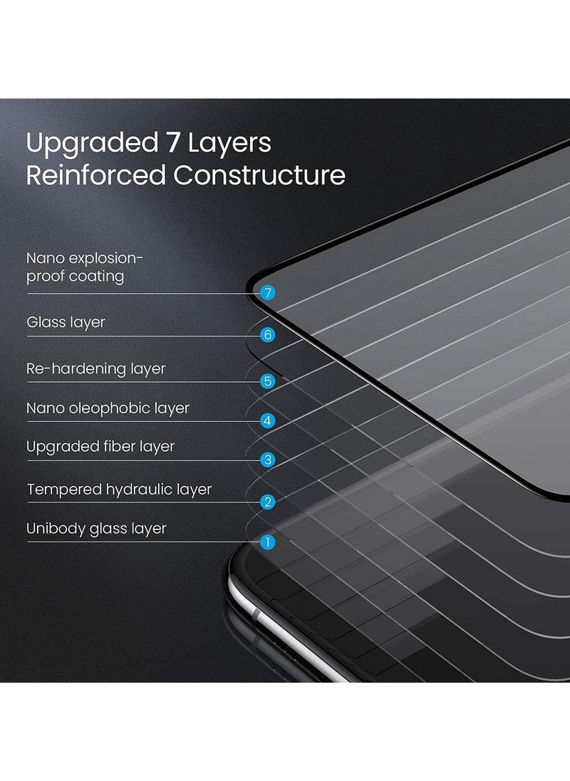 Generic 2 Pack Screen Protector Tempered Glass for ZTE Nubia NEO 3 5G , Full Coverage HD Anti-Scratch Bubble-Free Tempered Film with High Response  - Image 2