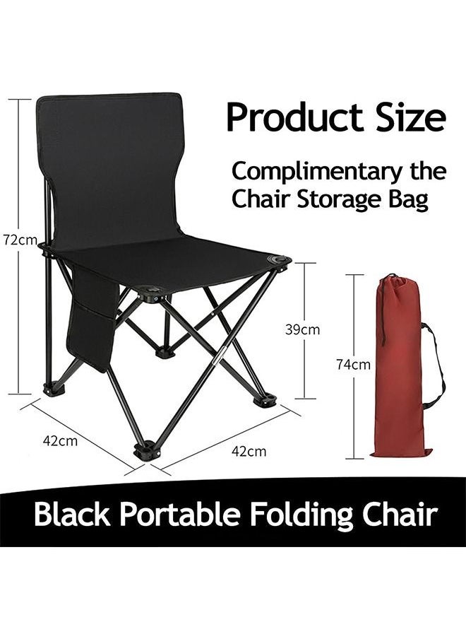 Beauenty - Outdoor Camping Folding 1pcs Table+2pcs Chair Lightweight Folding Table And Chair Easy To Carry  Perfect For Outdoor  Picnic  Cooking  Beach  Hiking  Fishing (95×57×50+43×43×72cm) - Image 1