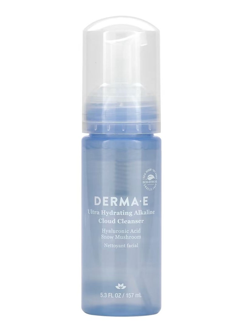 Derma E Naturals - Ultra Hydrating Alkaline Cloud Hyaluronic Acid Cleanser 157 ml - Image 1