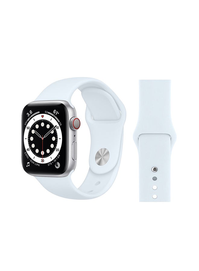 Perfii Replacement Band For Apple Watch Series 6/SE/5/4/3/2/1 White