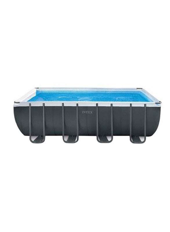 Intex Ultra XTR Rectangular Frame Pool Set 549x274x132cm – Premium Large Family Pool, Heavy-Duty Steel Frame