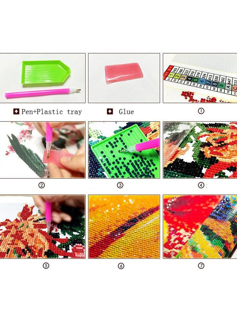 General DIY 5D Diamond Painting Embroidery Wall Decor Kit 30 x 40centimeter  - Image 3