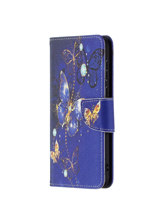 زبون جراب لهاتف Huawei P50 بنمط رسم ملون، جراب جلدي قابل للطي أفقيًا مع حامل وفتحات للبطاقات ومحفظة - Image 2