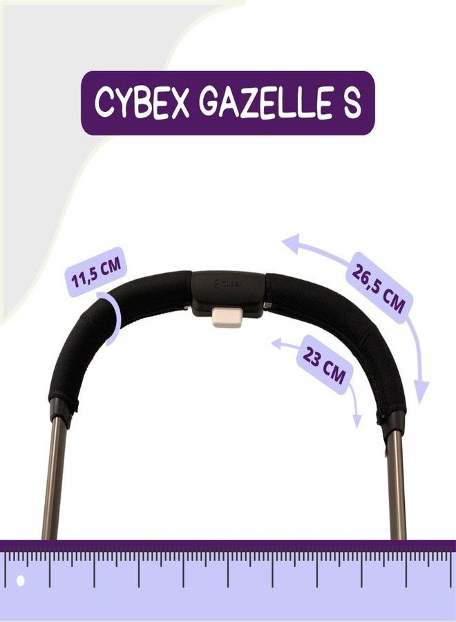 PROTEC TIF | Neoprene Handlebar Covers Compatible with CYBEX Gazelle S - Image 2