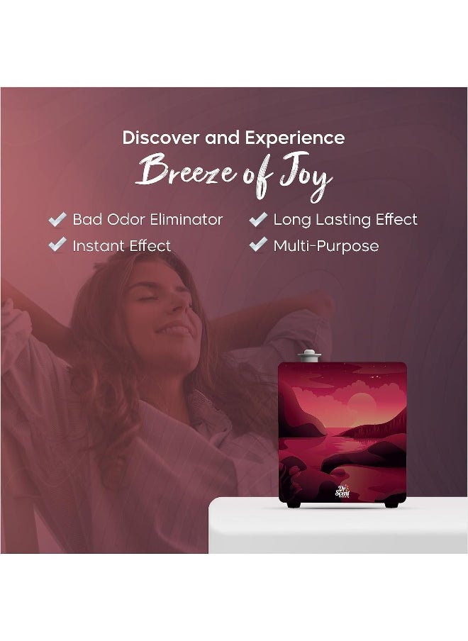 Dr Scent Dr Scent Breeze of Joy Essential Oil ECO Diffuser Fragrance Machine | Supporting Mobile APP (Red)  - Image 4
