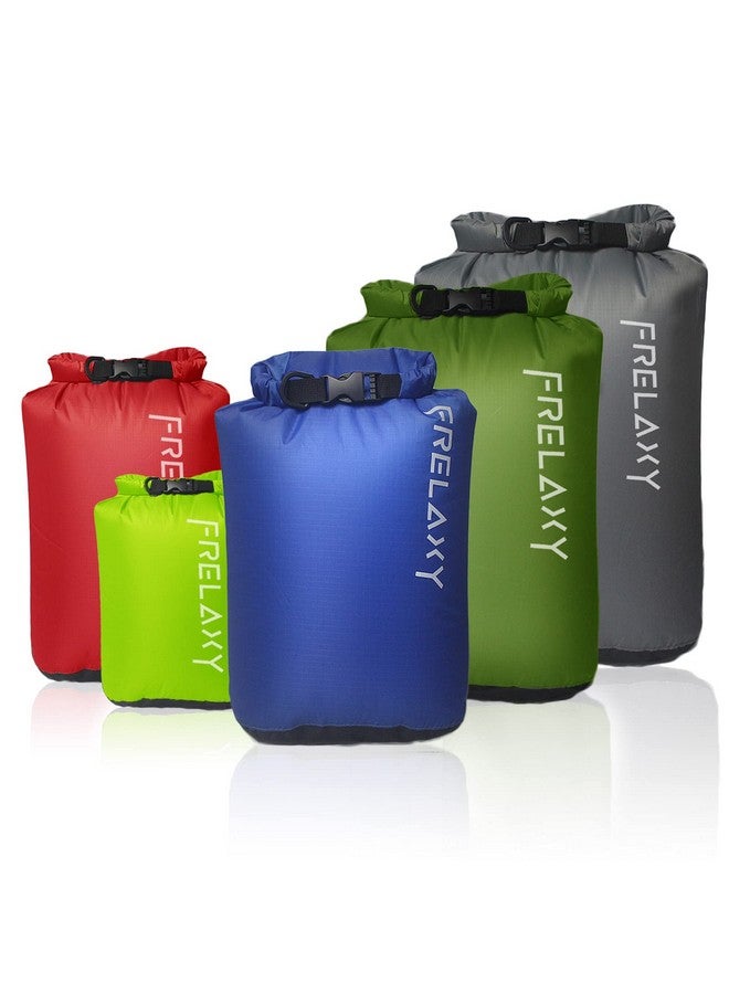 Frelaxy Dry Bag 3Pack;5Pack, Ultralight Dry Sack, Outdoor Bags Keep Gear Dry For Hiking, Backpacking, Kayaking, Camping, Swimming, Boating - Image 2