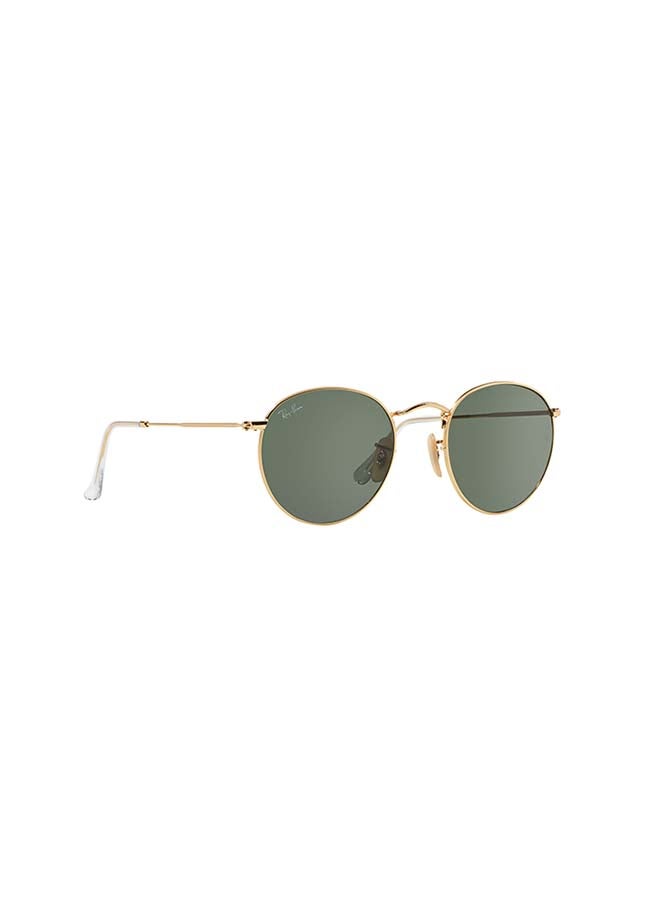 Ray-Ban Unisex Round Sunglasses - RB3447 - Lens Size: 50 mm - Gold - Image 5