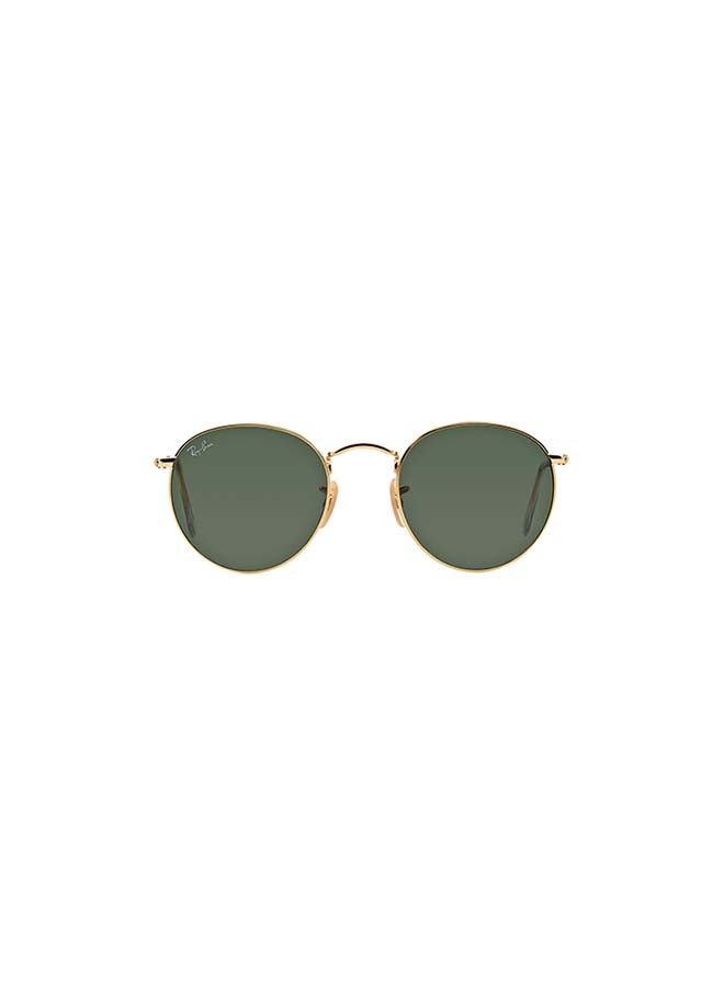 Ray-Ban Unisex Round Sunglasses - RB3447 - Lens Size: 50 mm - Gold - Image 4