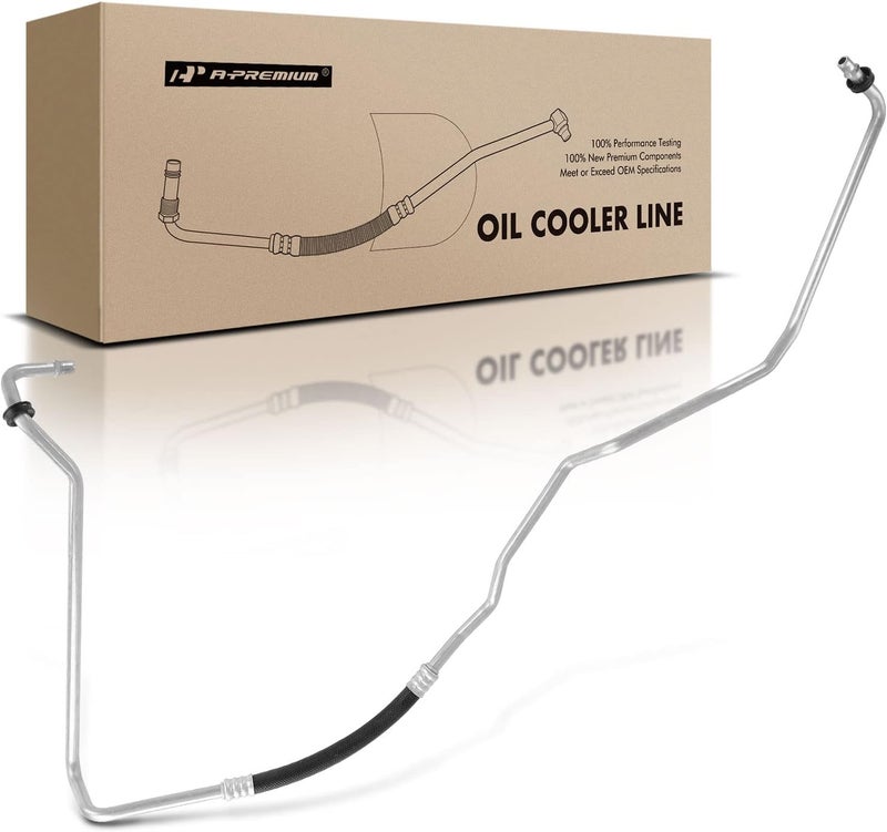 A-Premium Automatic Transmission Oil Cooler Line Hose Assembly for Chevrolet and GMC Models - Image 1