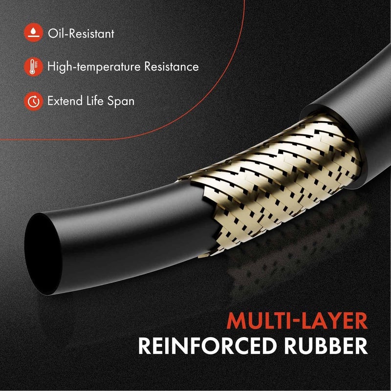 A-Premium Automatic Transmission Oil Cooler Line Hose Assembly for Chevrolet and GMC Models - Image 5