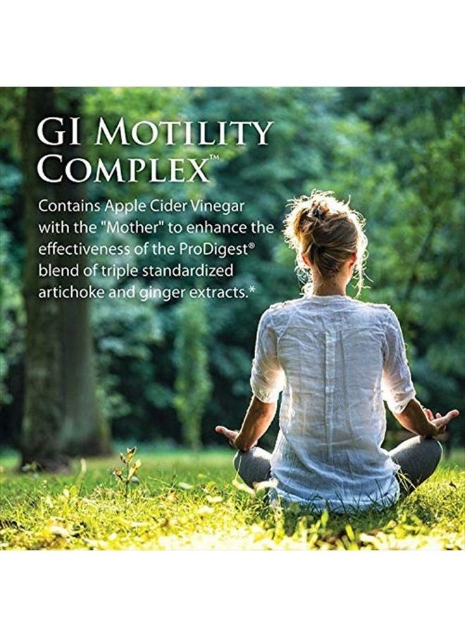 Enzyme Science - GI Motility Complex, 60 Capsules – All Natural Digestive Enzyme Support – Gut Health Supplement– Supports Gastrointestinal Motility and Transport – Aids Small Bowel and Stomach - Image 1