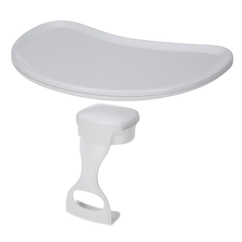 Nuby My Floor Seat Activity Tray - with Easy Release Latch and Easy to Clean - 4+ Months - White - Image 5
