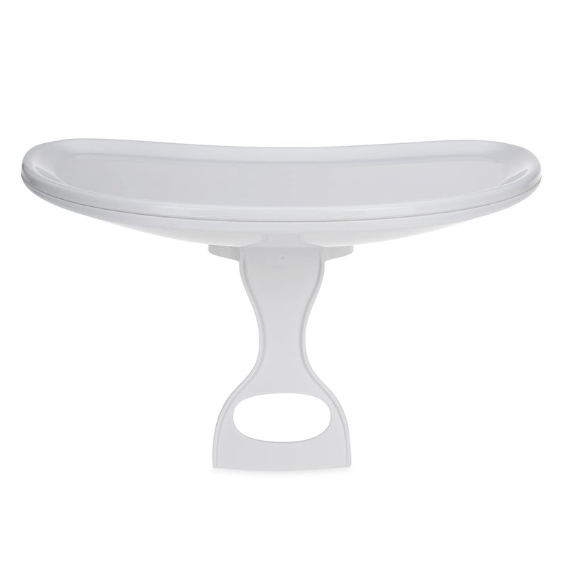 Nuby My Floor Seat Activity Tray - with Easy Release Latch and Easy to Clean - 4+ Months - White - Image 4