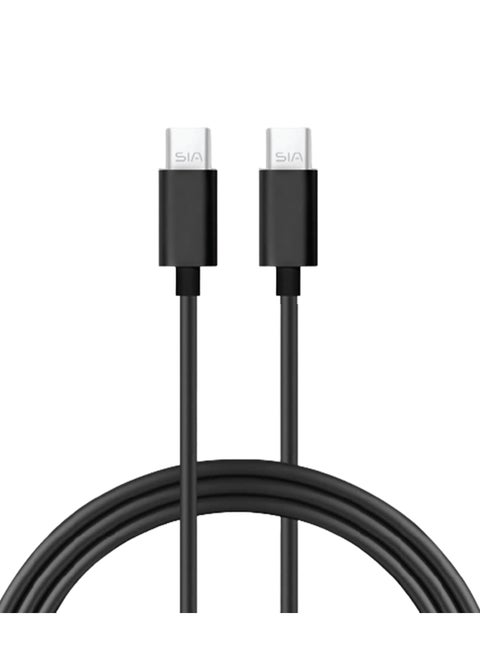 SIA Type C to Type C Charging and Sync Cable 1 M 36W 3A