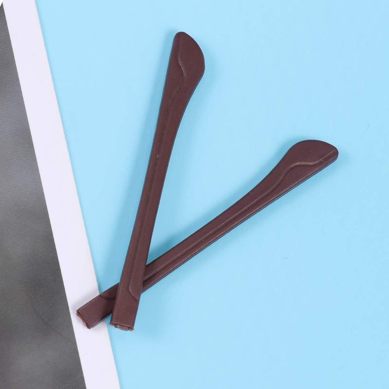 comfrt Silicone Glasses Leg Sleeve Soft Non-slip Replacement Eyeglasses Glasses Temple Cover End Tips Ear Sock Pieces Ear Tubes - Image 3