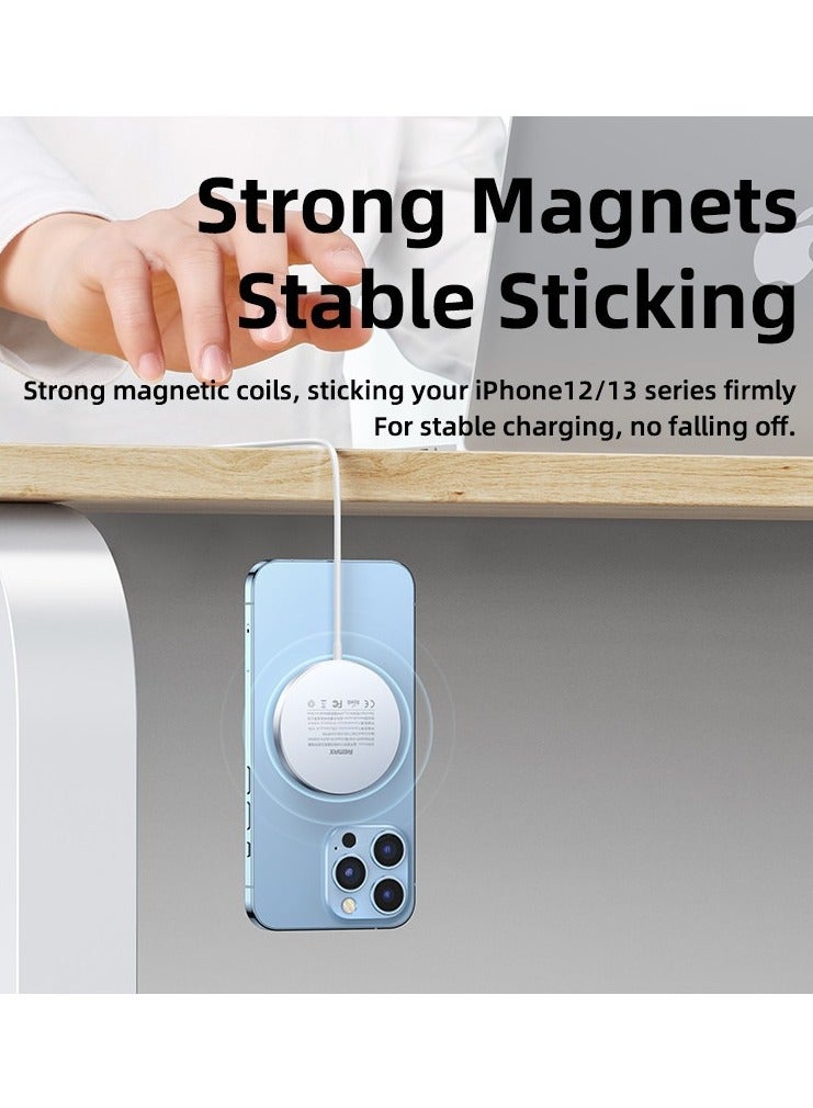 ريماكس شاحن ريماكس اللاسلكي المغناطيسي السريع بقوة 15 واط RP-W58 (النوع C) - Image 5