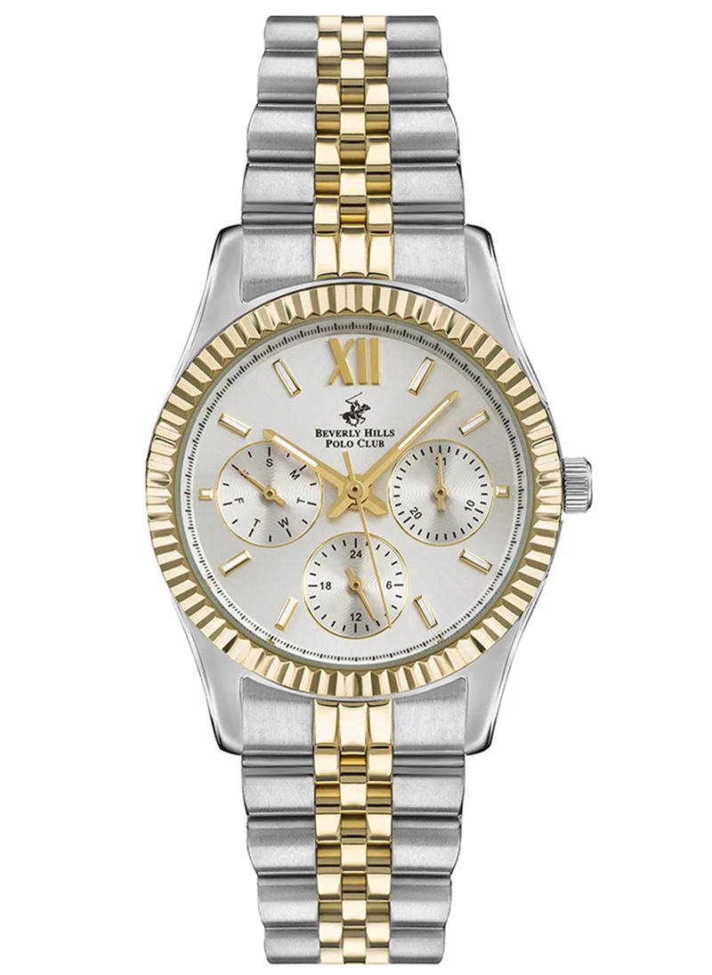 بيفرلي هيلز بولو كلوب Women's Chronograph Round Shape Metal Wrist Watch BP3169C.230 - 34 Mm