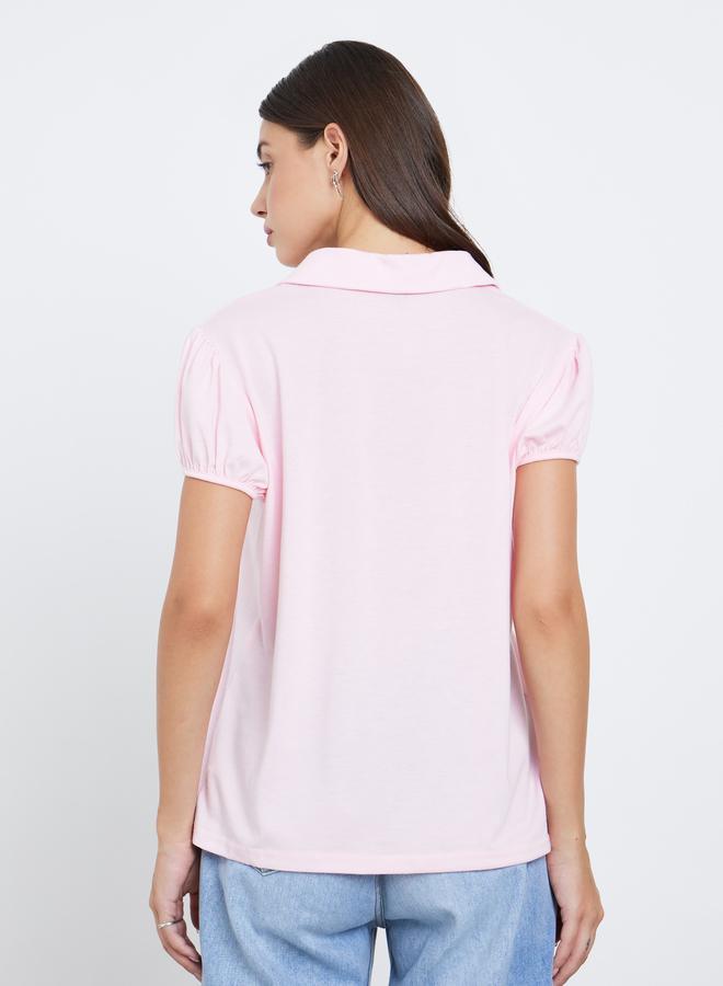 تايك تو تيشيرت بولو بقصة عادية - Image 4